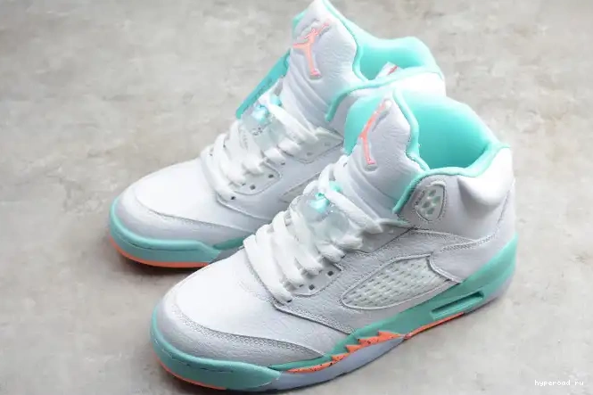 Air Aqua 440892-100 Jordan 5 GS Light 0407